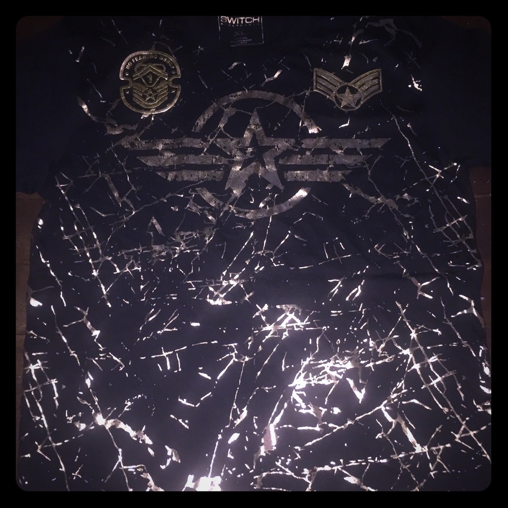 Switch no fear and mercy tee